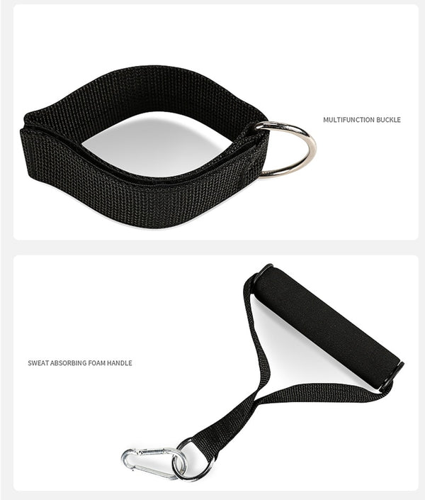 Resistance Bands Set Exercise Bands with Door Anchor Legs Ankle Straps for Resistance Training Physical Therapy Home Workouts | Vimost Shop.