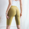 Nuls Skin-Friendly Fitness Shorts Hot Chrysanthemum High Waist Tight Yoga Shorts Running Workout Shorts Women | Vimost Shop.