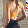 Style Yoga Sports Bra Women's Doubles Spaghetti Straps Fitness Crop Tops Camisole Running Vest Beauty Back Sports Underwear | Vimost Shop.