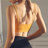 Style Yoga Sports Bra Women's Doubles Spaghetti Straps Fitness Crop Tops Camisole Running Vest Beauty Back Sports Underwear | Vimost Shop.