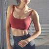 Style Yoga Sports Bra Women's Doubles Spaghetti Straps Fitness Crop Tops Camisole Running Vest Beauty Back Sports Underwear | Vimost Shop.