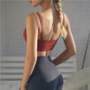 Style Yoga Sports Bra Women's Doubles Spaghetti Straps Fitness Crop Tops Camisole Running Vest Beauty Back Sports Underwear | Vimost Shop.