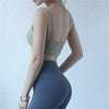 Style Yoga Sports Bra Women's Doubles Spaghetti Straps Fitness Crop Tops Camisole Running Vest Beauty Back Sports Underwear | Vimost Shop.