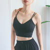 Sports Bra Women Fitness Top Seamless Yoga Bra Double Straps Running Yoga Gym Crop Top Women Push Up Sports Bra High Impact | Vimost Shop.
