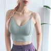 Sports Bra Women Fitness Top Seamless Yoga Bra Double Straps Running Yoga Gym Crop Top Women Push Up Sports Bra High Impact | Vimost Shop.