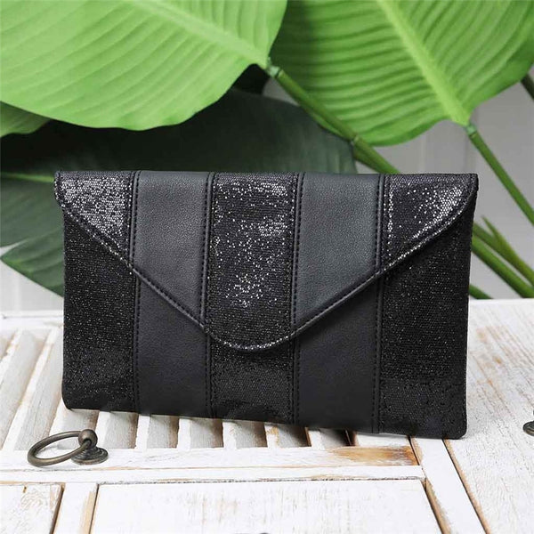 Ladies Sequins Simple Clutch Bag Coin Purse New Evening Bag Luxury Bag For Women designe Retro Multifunction Messenger Bag | Vimost Shop.