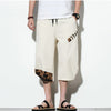 Streetwear Summer Cotton Harem Pants Men Casual Hip Hop Trousers Drawstring Loose Calf-Length Pants Joggers Size 5XL | Vimost Shop.