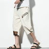 Streetwear Summer Cotton Harem Pants Men Casual Hip Hop Trousers Drawstring Loose Calf-Length Pants Joggers Size 5XL | Vimost Shop.
