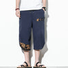 Streetwear Summer Cotton Harem Pants Men Casual Hip Hop Trousers Drawstring Loose Calf-Length Pants Joggers Size 5XL | Vimost Shop.