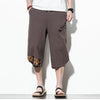 Streetwear Summer Cotton Harem Pants Men Casual Hip Hop Trousers Drawstring Loose Calf-Length Pants Joggers Size 5XL | Vimost Shop.