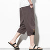 Streetwear Summer Cotton Harem Pants Men Casual Hip Hop Trousers Drawstring Loose Calf-Length Pants Joggers Size 5XL | Vimost Shop.