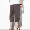 Streetwear Summer Cotton Harem Pants Men Casual Hip Hop Trousers Drawstring Loose Calf-Length Pants Joggers Size 5XL | Vimost Shop.