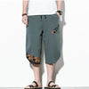 Streetwear Summer Cotton Harem Pants Men Casual Hip Hop Trousers Drawstring Loose Calf-Length Pants Joggers Size 5XL | Vimost Shop.
