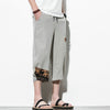 Streetwear Summer Cotton Harem Pants Men Casual Hip Hop Trousers Drawstring Loose Calf-Length Pants Joggers Size 5XL | Vimost Shop.