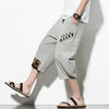 Streetwear Summer Cotton Harem Pants Men Casual Hip Hop Trousers Drawstring Loose Calf-Length Pants Joggers Size 5XL | Vimost Shop.