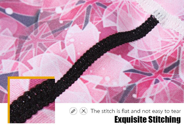 Women Fitness Yoga Pants Slim High waist Sport Leggings Gym Elastic Romantic Printed Long Tights for Running Tummy Control | Vimost Shop.