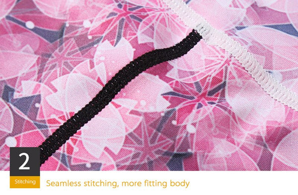 Women Fitness Yoga Pants Slim High waist Sport Leggings Gym Elastic Romantic Printed Long Tights for Running Tummy Control | Vimost Shop.