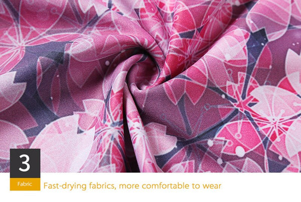 Women Fitness Yoga Pants Slim High waist Sport Leggings Gym Elastic Romantic Printed Long Tights for Running Tummy Control | Vimost Shop.