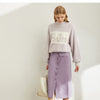Spring French A-word Half Skirt  Women High Waist Plaid Knee-Length Skirt | Vimost Shop.