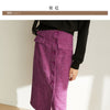 Spring French A-word Half Skirt  Women High Waist Plaid Knee-Length Skirt | Vimost Shop.