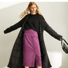 Spring French A-word Half Skirt  Women High Waist Plaid Knee-Length Skirt | Vimost Shop.