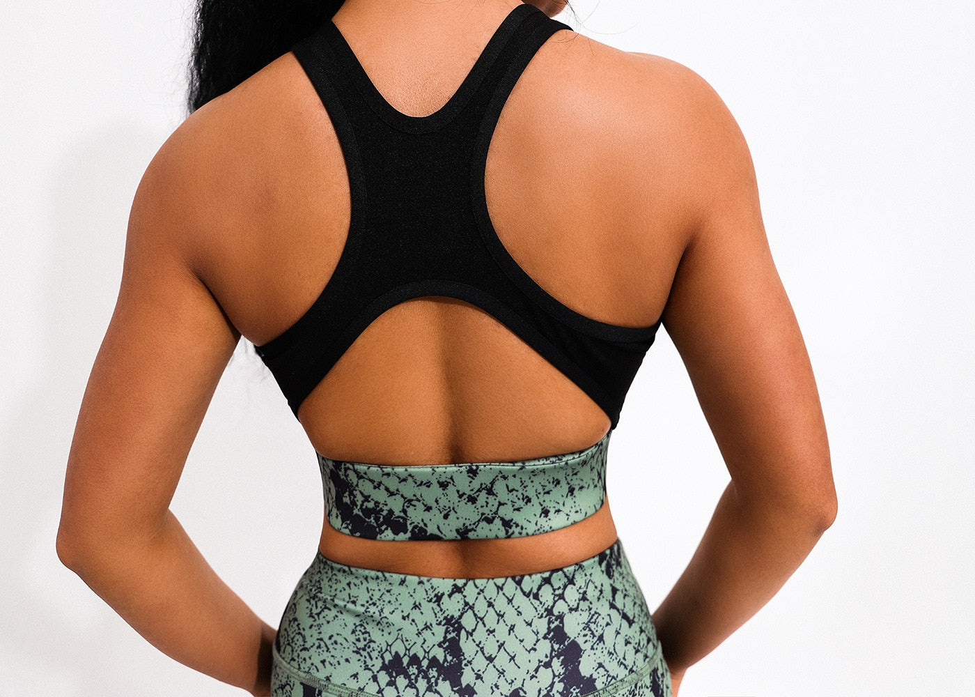 2 Piece Sexy Snake Print Yoga Set Women Workout Gym Bras Sport Fitness Leggings Ropa Deportivas Mujer Running Ladies Suit | Vimost Shop.