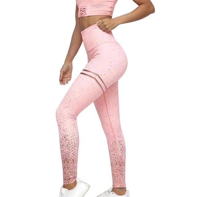 Quick dry Leggings Women Running Sport High Waist Tights Leggins Female Gym Fitness Training Seamless | Vimost Shop.