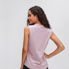 Anti-sweat Cotton Plain Workout Yoga Tank Tops Vest Women | Vimost Shop.