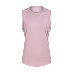 Anti-sweat Cotton Plain Workout Yoga Tank Tops Vest Women