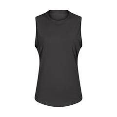 Anti-sweat Cotton Plain Workout Yoga Tank Tops Vest Women