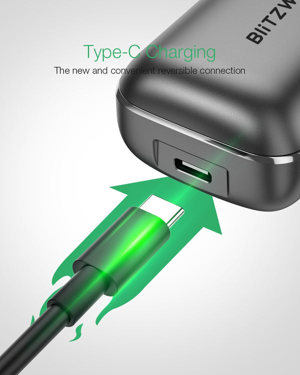 In-ear Wireless Earphone TWS Wireless Touch control Graphene diaphragm Type-C Charging Real-time Battery Earbuds | Vimost Shop.