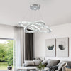 Modern K9 Crystal Led Chandelier Lights Home Lighting Chrome Lustre Chandeliers Ceiling Pendant Fixtures  For Living Room | Vimost Shop.