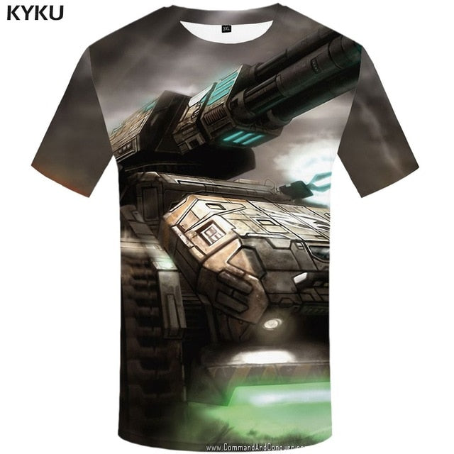 Men Music T-shirts 3d Guitar Tshirts Casual Metal Shirt Print Gothic Anime Clothes Short Sleeve t shirts | Vimost Shop.