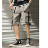Streetwear Summer Casual Shorts Men Fashion Ribbons Pockets Cargo Shorts Bermuda Solid Hip Hop Men's Shorts | Vimost Shop.