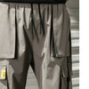 Streetwear Summer Casual Shorts Men Fashion Ribbons Pockets Cargo Shorts Bermuda Solid Hip Hop Men's Shorts | Vimost Shop.