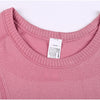 Seamless Slim Fit Yoga Shirts Workout Long Sleeved Shirts Women O-neck Sports Gym Fitness Tops with Thumb Holes Workout Top | Vimost Shop.
