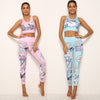 Women Print Cartoon banana Boom Running Yoga Suits Sportswear High Waist Fitness Pants harajuku Sports Set Gym Workout Clothes | Vimost Shop.