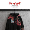 Harajuku Men Hip Hop Spring and autumn Color jellyfish print Cotton Hoodie Streetwear Casual Hooded Pullover Sweatshirt Couples | Vimost Shop.