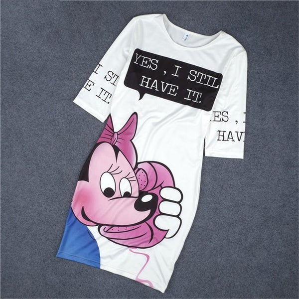 Women Casual Polka Long Girls Party Dresses Sexy | Vimost Shop.