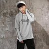 Men Hip Hop Fake two-piece Hoodies Sweatshirt Letter Harajuku Styles Hoodie Magic Casual Pullover Sweatshirt sudadera hombre | Vimost Shop.