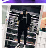 Men Hip Hop Fake two-piece Hoodies Sweatshirt Letter Harajuku Styles Hoodie Magic Casual Pullover Sweatshirt sudadera hombre | Vimost Shop.