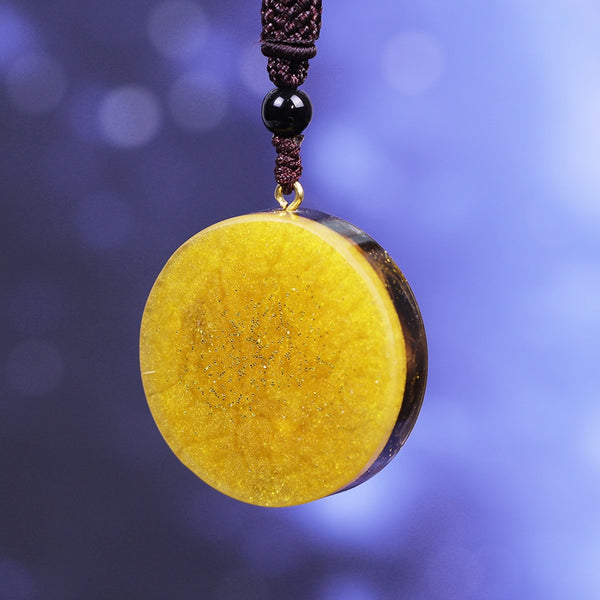 Sri Yantra Necklace Orgonite Pendant Tiger Eye Necklace Sacred Geometry Energy Healing Yoga  Jewelry | Vimost Shop.