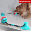 Pet Dog Toys Silicon Suction Cup Tug dog toy Dogs Push Ball Toy Pet Tooth Cleaning Dog Toothbrush for Puppy large Dog Biting Toy | Vimost Shop.