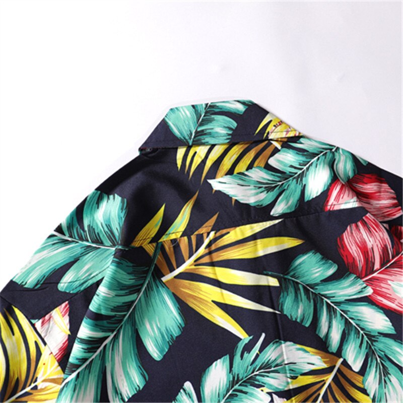 Summer Mens Colorful Hawaiian Shirt Hip Hop Streetwear Full Print Shirts Harajuku Loose Casual Camisa Masculina Shirt | Vimost Shop.