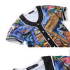 Short Sleeve T shirt Men Baseball Jersey Sport Slim Fit V Neck T-shirts Streetwear European Mens | Vimost Shop.