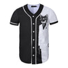 Short Sleeve T shirt Men Baseball Jersey Sport Slim Fit V Neck T-shirts Streetwear European Mens | Vimost Shop.