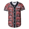 Short Sleeve T shirt Men Baseball Jersey Sport Slim Fit V Neck T-shirts Streetwear European Mens | Vimost Shop.