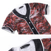 Short Sleeve T shirt Men Baseball Jersey Sport Slim Fit V Neck T-shirts Streetwear European Mens | Vimost Shop.