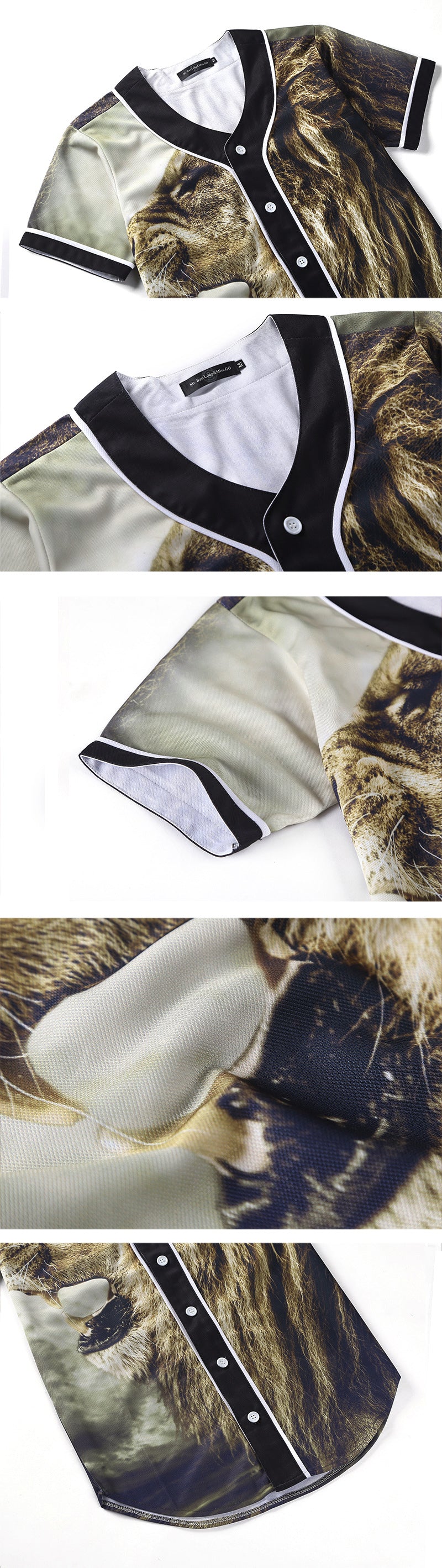 Short Sleeve T shirt Men Baseball Jersey Sport Slim Fit V Neck T-shirts Streetwear European Mens | Vimost Shop.