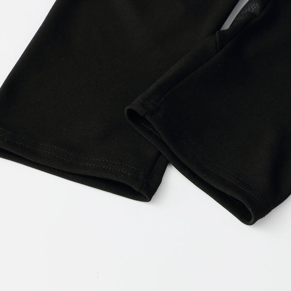 Sport Leggings Women Running Black Mesh Net Yoga Pants | Vimost Shop.